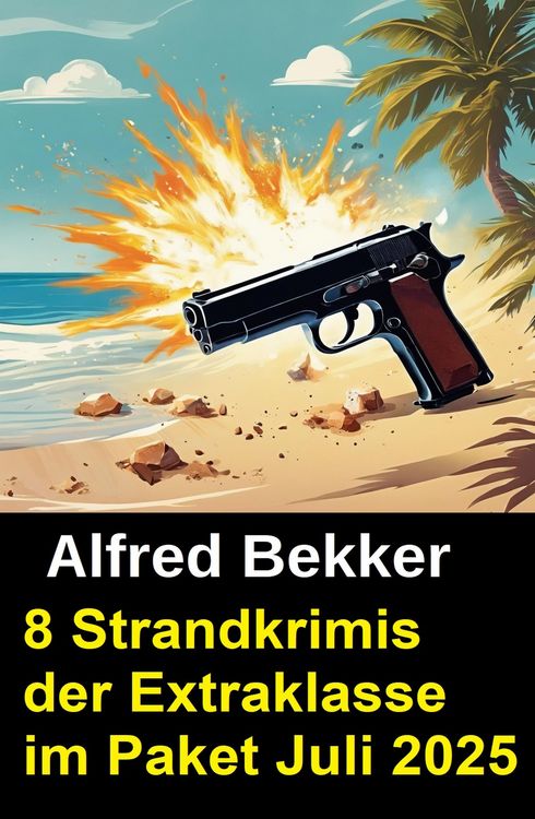 Produktbild: 8 Strandkrimis der Extraklasse im Paket Juli 2025