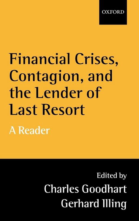 Produktbild: Financial Crises, Contagion, and the Lender of Last Resort
