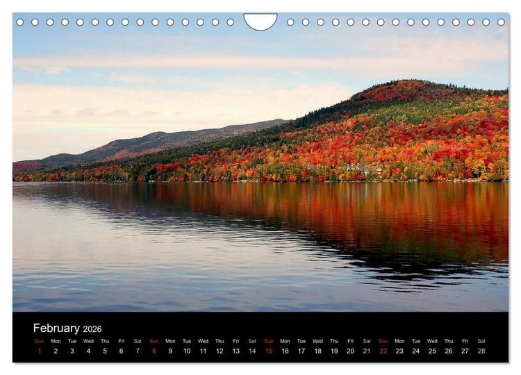 Produktbild: Indian Summer Mont Tremblant Quebec (Wall Calendar 2026 DIN A4 landscape), CALVENDO 12 Month Wall Calendar