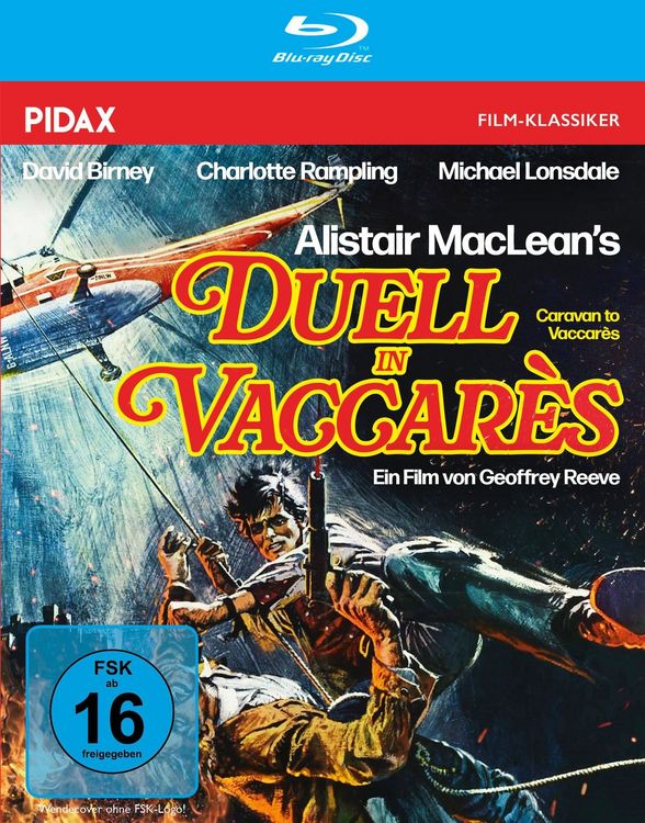 Produktbild: Alistair MacLean: Duell in Vaccar&egrave;s (Caravan to Vaccar&egrave;s) / Spannender Agententhriller mit Starbesetzung (Pidax Film-Klassiker)