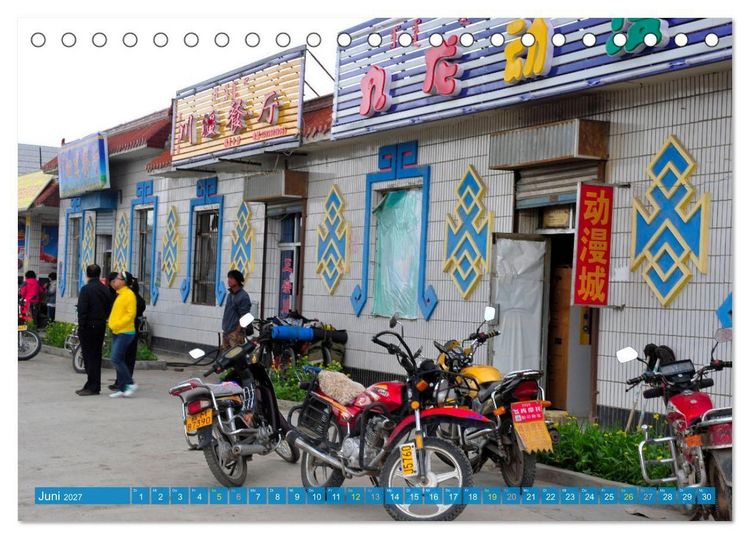 Produktbild: Begegnungen am Wegesrand &ndash; Auf dem Weg von Kashgar nach Lhasa (Tischkalender 2027 DIN A5 quer), CALVENDO Monatskalender