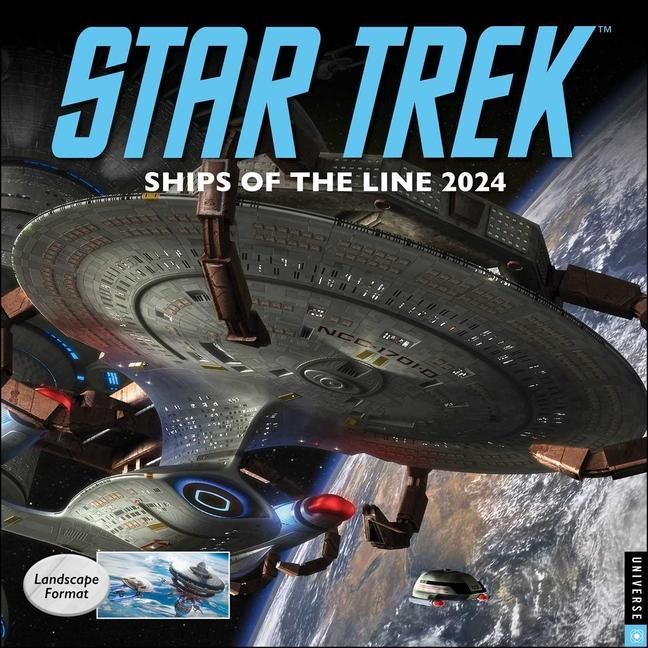 Produktbild: Mtv/Viacom: Star Trek: Ships of the Line 2024 Wall Calendar
