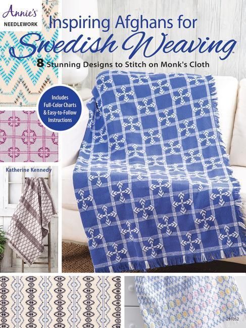 Produktbild: Inspiring Afghans for Swedish Weaving