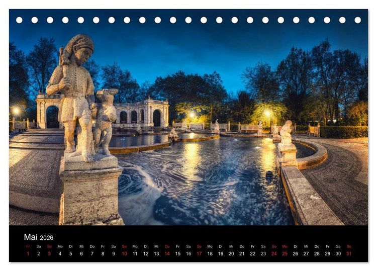 Produktbild: Berlin zwischen Tag und Nacht (Tischkalender 2026 DIN A5 quer), CALVENDO Monatskalender