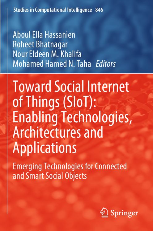 Produktbild: Toward Social Internet of Things (SIoT): Enabling Technologies, Architectures and Applications