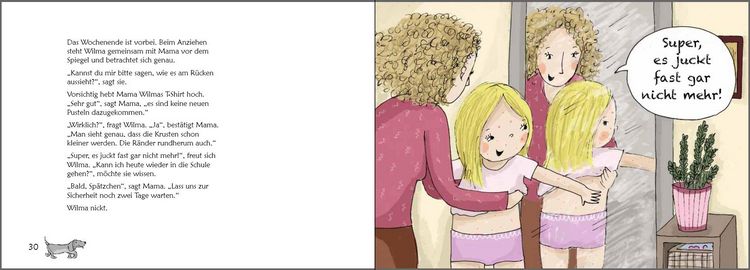 Produktbild: Wilma und die Windpocken - Das Bilder-Erz&auml;hlbuch f&uuml;r Kinder, die Windpocken haben oder mehr dar&uuml;ber wissen wollen