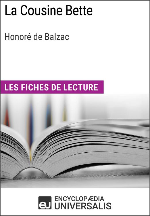 Produktbild: La Cousine Bette d'Honor&eacute; de Balzac