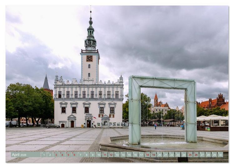 Produktbild: Polen. Von Krakau bis Danzig: Bilder voller Atmosph&auml;re (Wandkalender 2026 DIN A4 quer), CALVENDO Monatskalender