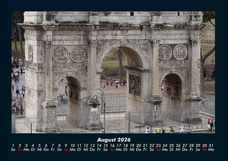 Produktbild: Sensation Italien 2026 Fotokalender DIN A4