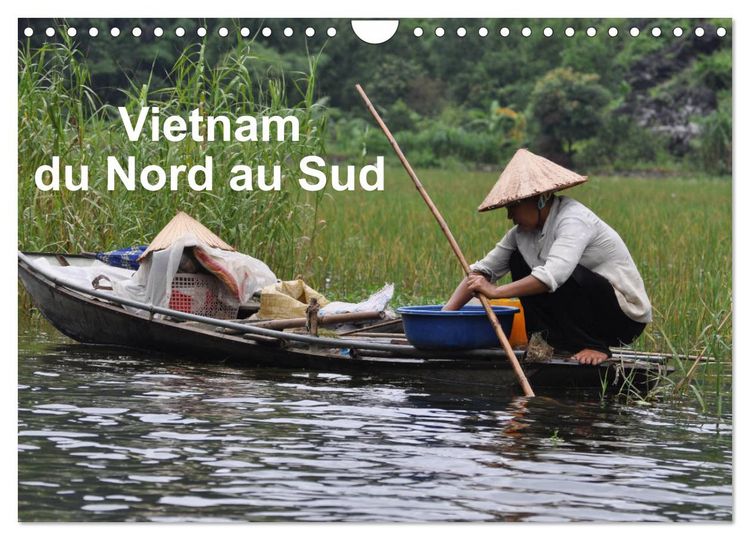 Produktbild: Vietnam du Nord au Sud (Calendrier mural 2026 DIN A4 vertical), CALVENDO calendrier mensuel