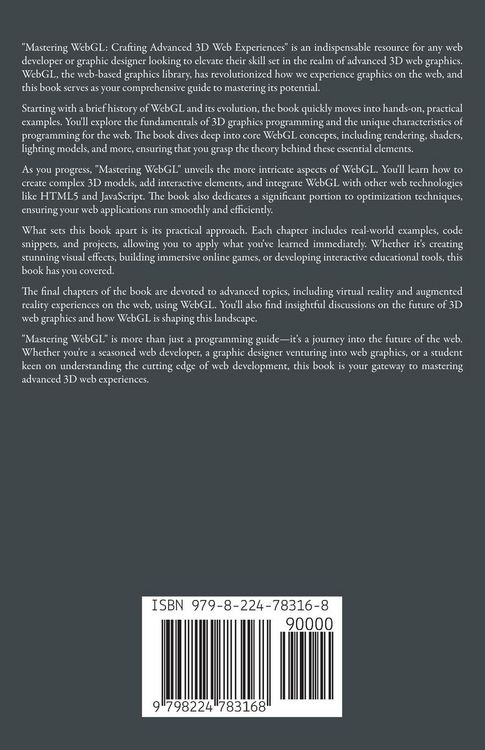 Produktbild: Mastering WebGL