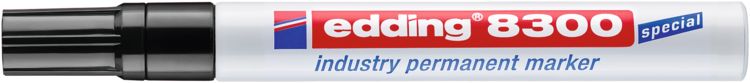 Produktbild: EDDING&reg; Permanent Marker 8300 Industry, schwarz