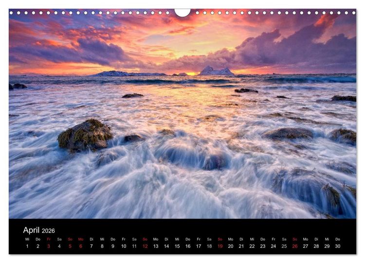 Produktbild: Norwegen (Wandkalender 2026 DIN A3 quer), CALVENDO Monatskalender
