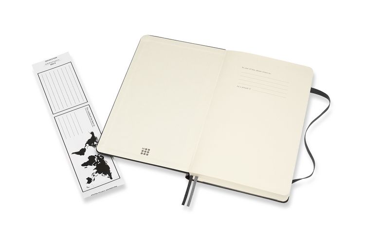 Produktbild: Moleskine Notizbuch Large/A5, Liniert, Erweiterte Seitenanzahl, Schwarz