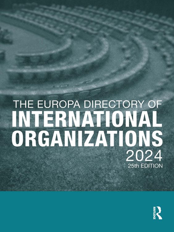 Produktbild: The Europa Directory of International Organizations 2024