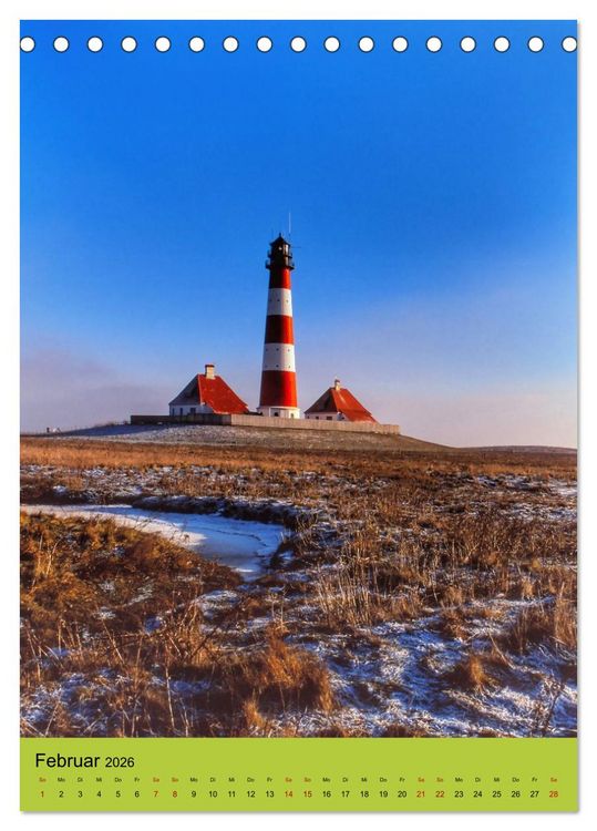 Produktbild: Schleswig-Holstein. Du bist so sch&ouml;n. (Tischkalender 2026 DIN A5 hoch), CALVENDO Monatskalender