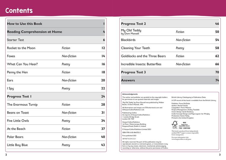 Produktbild: READING COMPRE PRAC YR1 KS1