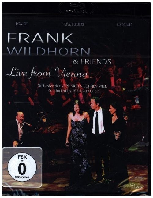 Produktbild: Frank Wildhorn and friends-live from Vienna (Blu