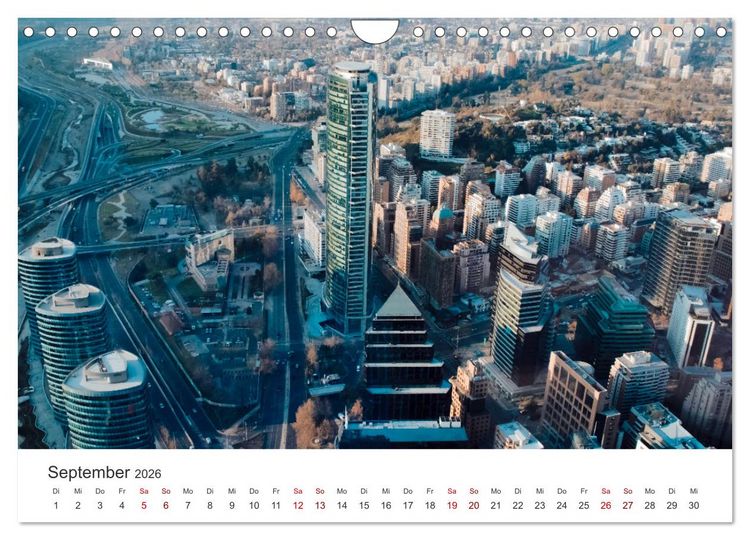 Produktbild: Chile - Ein unbekanntes Paradies. (Wandkalender 2026 DIN A4 quer), CALVENDO Monatskalender
