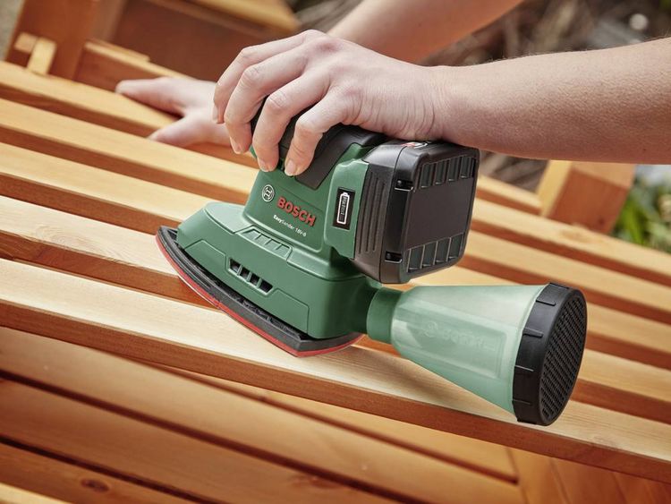Produktbild: Bosch Home and Garden EasySander 18V-8 06033E3000 Exzenterschleifer ohne Akku 18 V 2.5 Ah Anzahl mitgelieferte Akkus 0