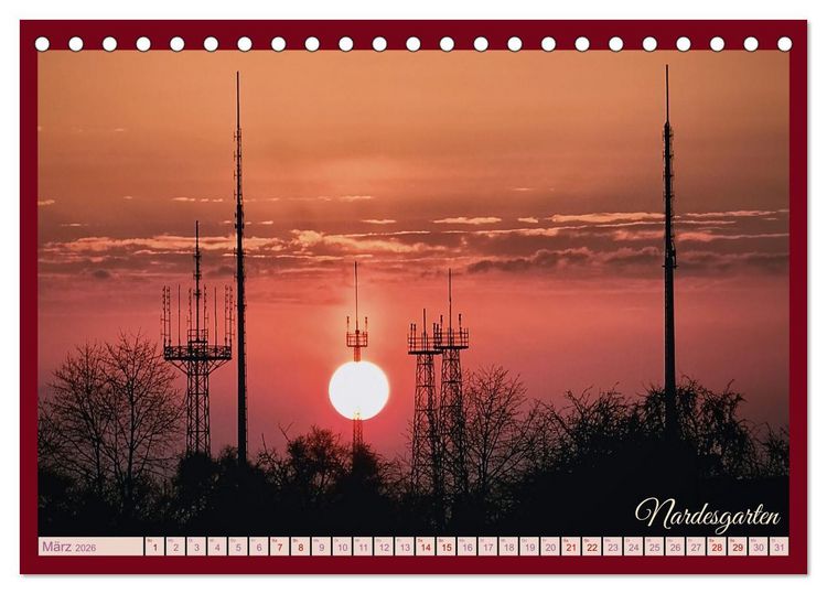 Produktbild: Dreieich Natur Pur (Tischkalender 2026 DIN A5 quer), CALVENDO Monatskalender