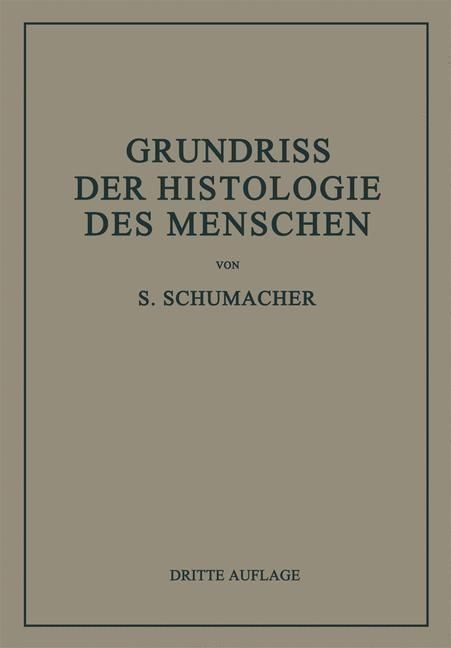 Produktbild: Grundriss der Histologie des Menschen