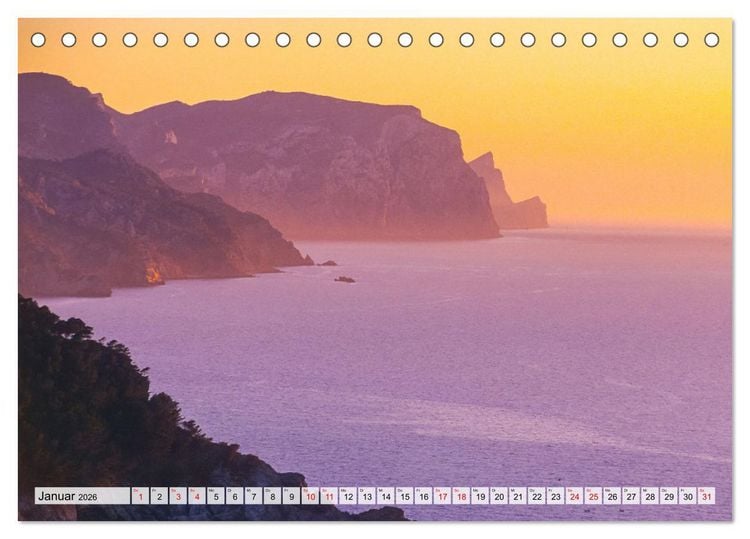 Produktbild: Immer wieder Mallorca (Tischkalender 2026 DIN A5 quer), CALVENDO Monatskalender