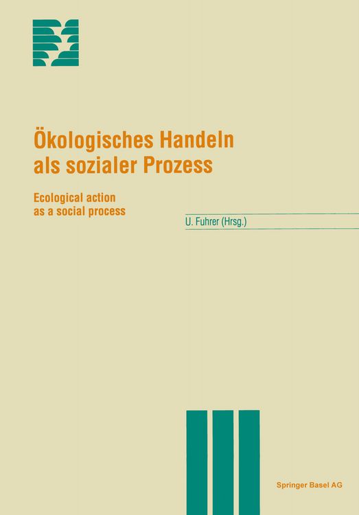 Produktbild: &Ouml;kologisches Handeln als sozialer Prozess