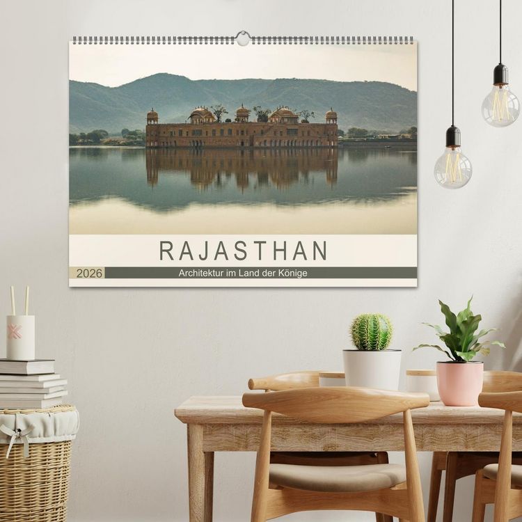 Produktbild: Rajasthan - Architektur im Land der K&ouml;nige (Wandkalender 2026 DIN A2 quer), CALVENDO Monatskalender