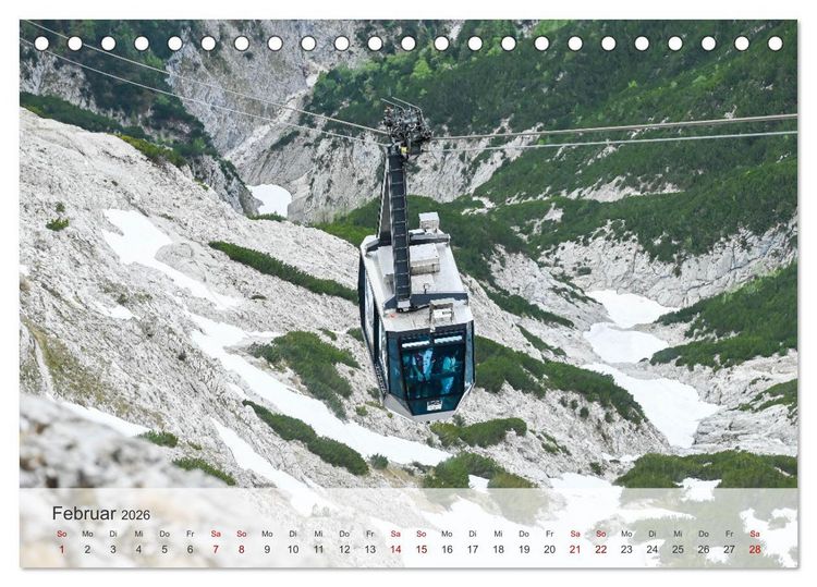 Produktbild: Alpenwelten-Zwischen Wetterstein und Karwendel (Tischkalender 2026 DIN A5 quer), CALVENDO Monatskalender