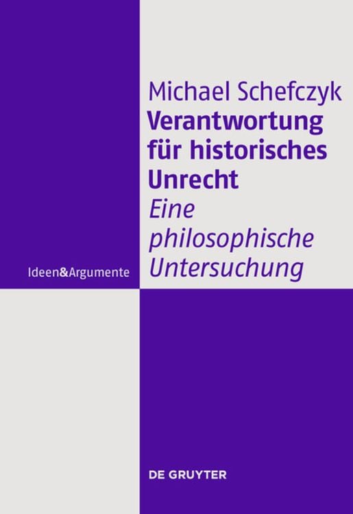 Produktbild: Verantwortung für historisches Unrecht