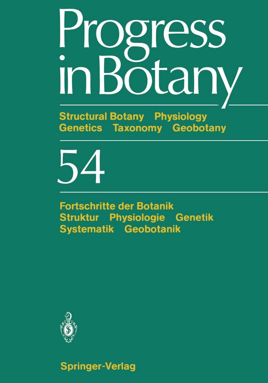 Produktbild: Progress in Botany / Fortschritte der Botanik