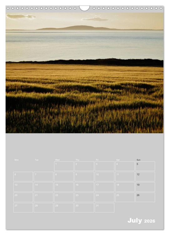Produktbild: Orkney: A land with a view (Wall Calendar 2026 DIN A3 portrait), CALVENDO 12 Month Wall Calendar