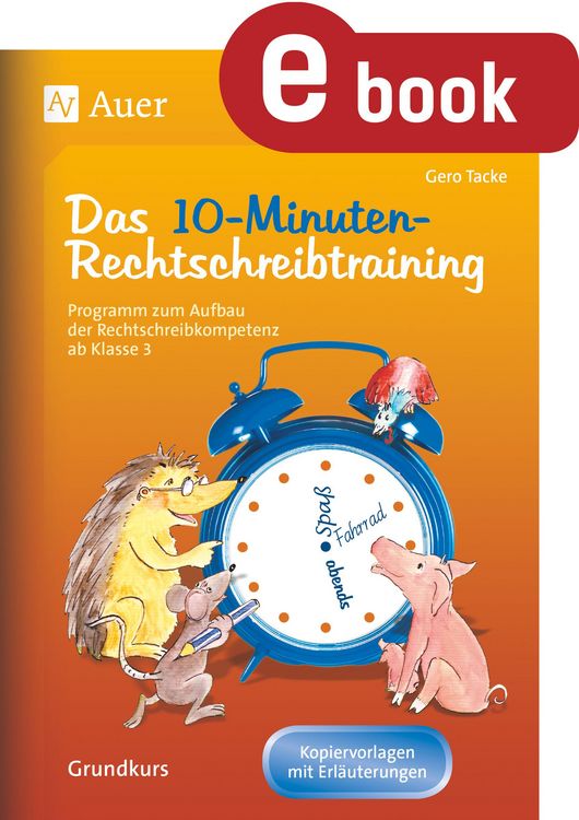 Produktbild: 10-Minuten-Rechtschreibtraining f&uuml;r den Unterricht