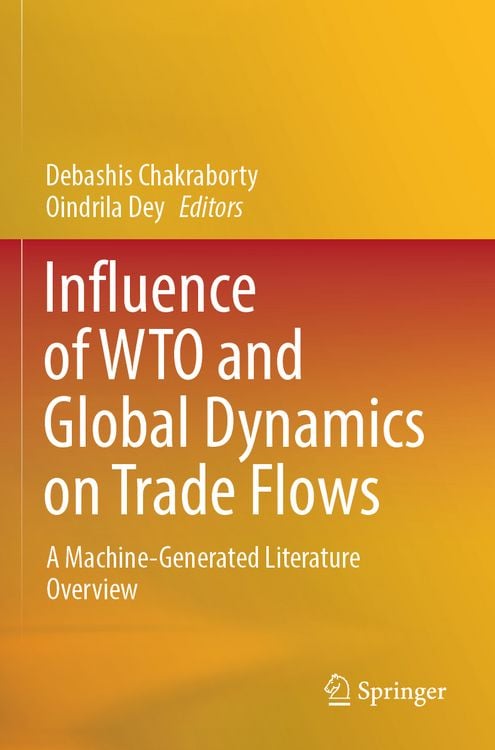 Produktbild: Influence of WTO and Global Dynamics on Trade Flows
