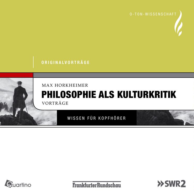 Produktbild: Philosophie als Kulturkritik