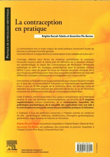 Produktbild: La contraception en pratique