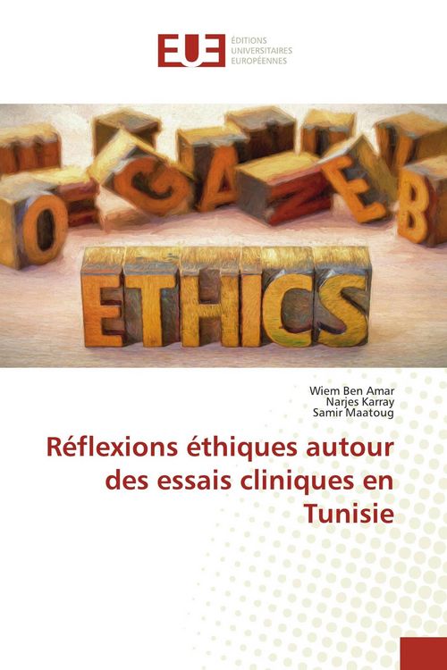 Produktbild: R&eacute;flexions &eacute;thiques autour des essais cliniques en Tunisie