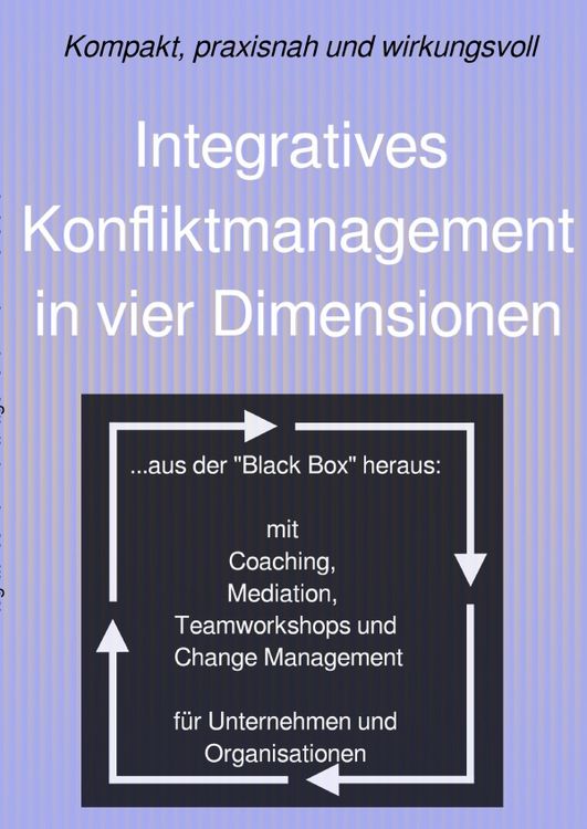Produktbild: Integratives Konfliktmanagement in vier Dimensionen
