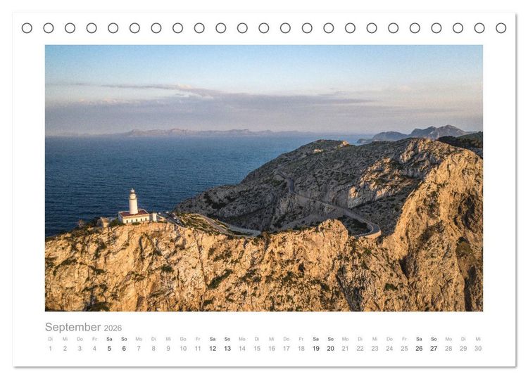 Produktbild: Mallorca - Natur pur (Tischkalender 2026 DIN A5 quer), CALVENDO Monatskalender