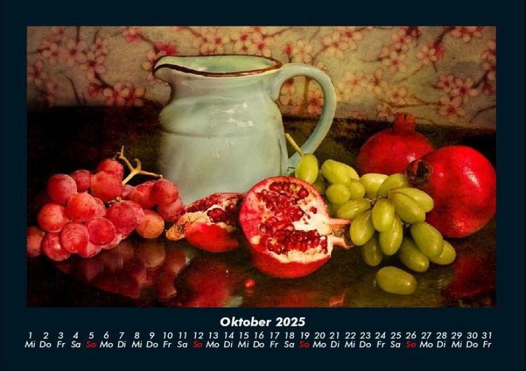 Produktbild: Obstkalender 2025 Fotokalender DIN A4