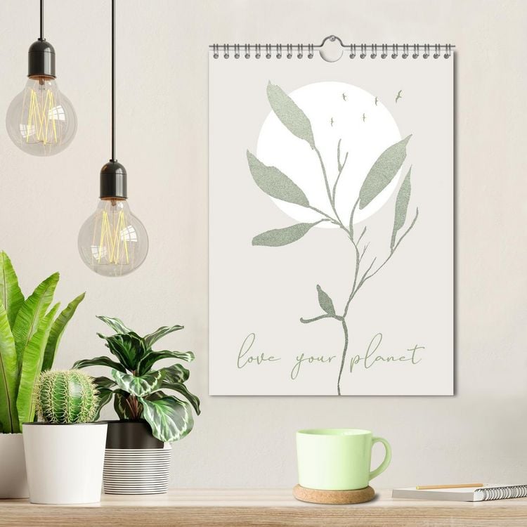 Produktbild: Love your planet (Wall Calendar 2026 DIN A4 portrait), CALVENDO 12 Month Wall Calendar