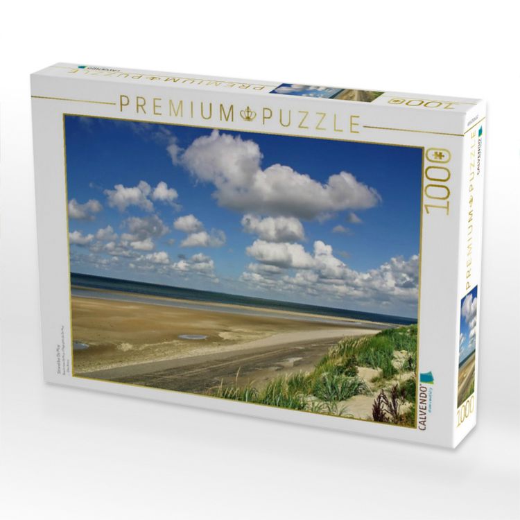 Produktbild: CALVENDO Puzzle Strand bei De Muy | 1000 Teile Lege-Gr&ouml;&szlig;e 64x48cm Foto-Puzzle f&uuml;r gl&uuml;ckliche Stunden