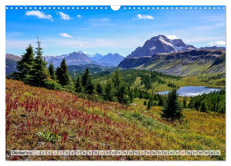 Produktbild: Alaska und Kanada (Wandkalender 2026 DIN A3 quer), CALVENDO Monatskalender
