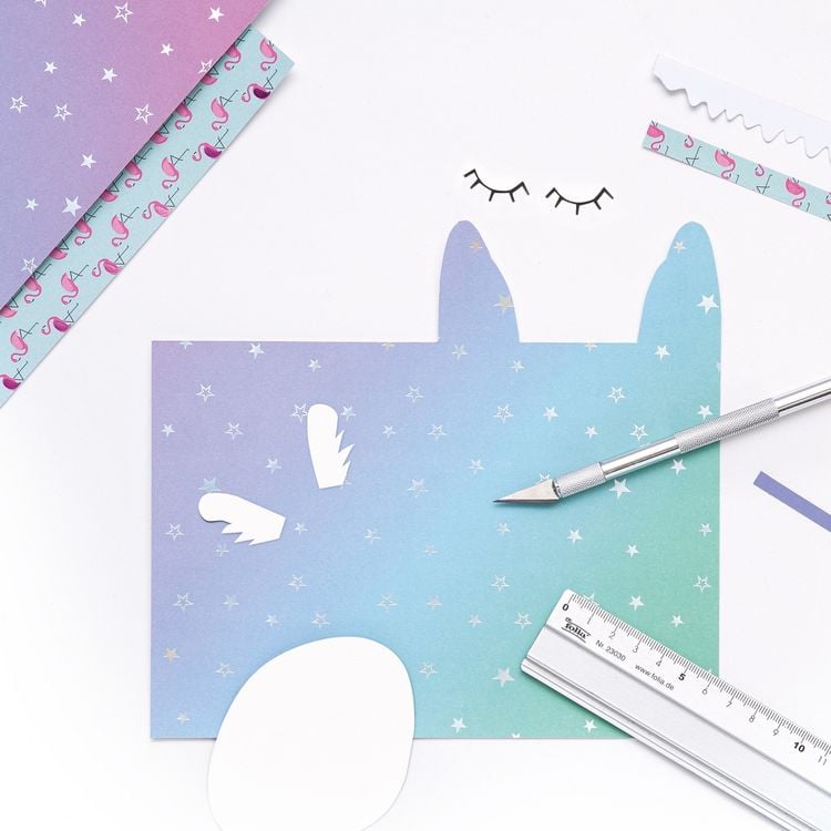 Produktbild: FOLIA&reg; Designpapierblock Hotfoil, Trend