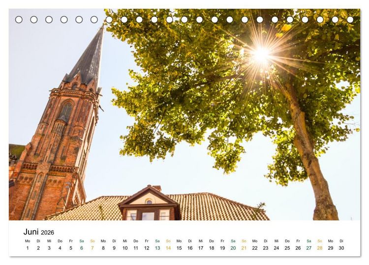 Produktbild: L&uuml;neburg (Tischkalender 2026 DIN A5 quer), CALVENDO Monatskalender