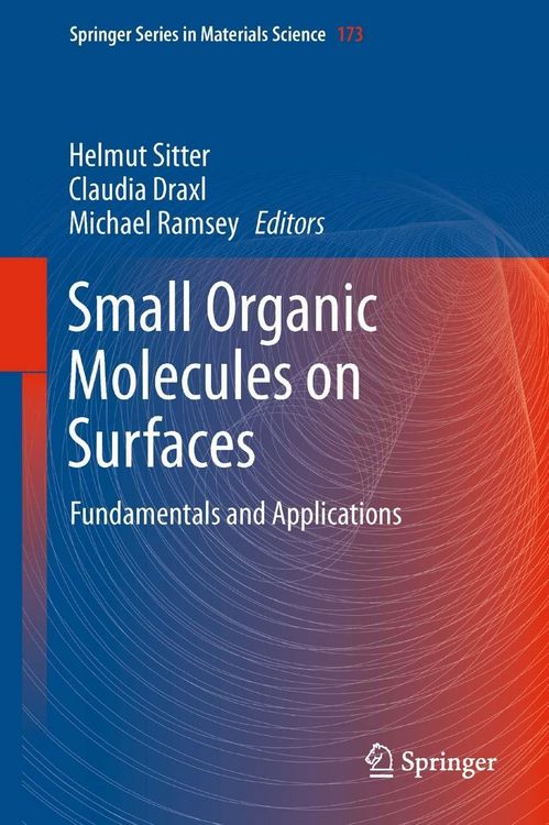 Produktbild: Small Organic Molecules on Surfaces