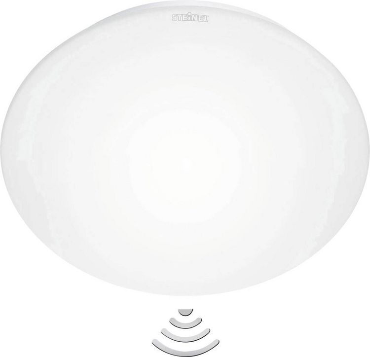 Produktbild: Steinel 738013 RS 16 S Deckenleuchte mit Bewegungsmelder Energiesparlampe, LED E27 60W Wei&szlig;