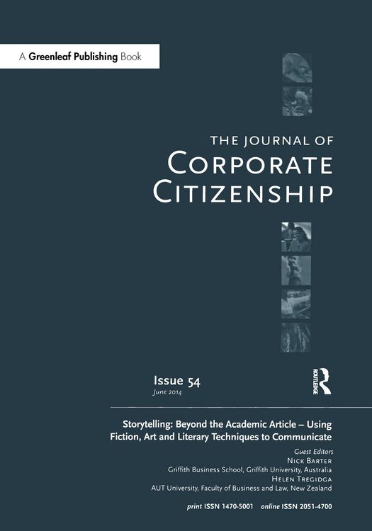 Produktbild: Storytelling: Beyond the Academic Article - Using Fiction, Art and Literary Techniques to Communicate