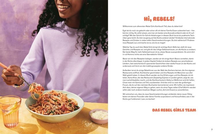 Produktbild: Rebel Girls - das Original. Cookbook for Rebel Girls